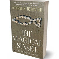 3D view of Premade Religion & Spirituality Book Cover - Crocodile