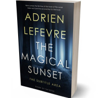 3D view of Premade Mystery & Thriller & Suspense Book Cover - Ebony