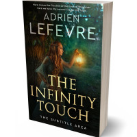 3D view of Premade Fantasy Book Cover - Log Cabin