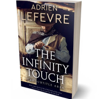 3D view of Premade Surreal Book Cover - Akaroa