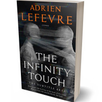 3D view of Premade Horror Book Cover - Shark