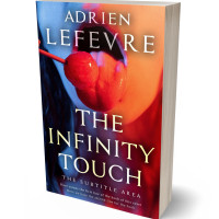 3D view of Premade Erotica Book Cover - Burnt Sienna