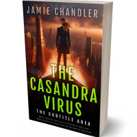 3D view of Premade Apocalyptica Book Cover - Night Rider