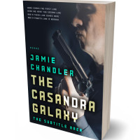 3D view of Premade Mystery & Thriller & Suspense Book Cover - Mirage