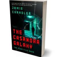 3D view of Premade Mystery & Thriller & Suspense Book Cover - Black Bean