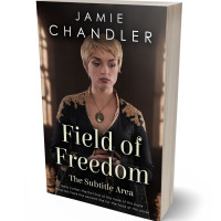 3D view of Premade Historical Book Cover - Indian Khaki