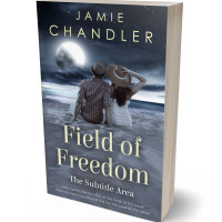 3D view of Premade Romance Book Cover - Shuttle Gray