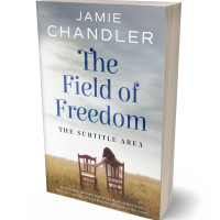 3D view of Premade Nature Book Cover - Mist Gray