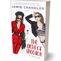 3D view of Premade Chick Lit Book Cover - Mexican Red