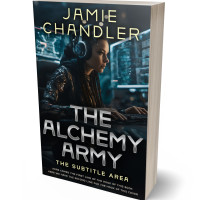 3D view of Premade Science Fiction Book Cover - Bunker