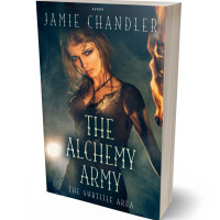 3D view of Premade Paranormal & Urban Book Cover - Te Papa Green