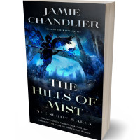 3D view of Premade Fantasy Book Cover - Firefly