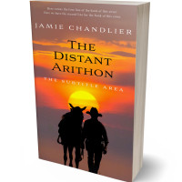 3D view of Premade Action & Adventure Book Cover - Au Chico