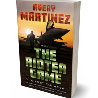 3D view of Premade Mystery & Thriller & Suspense Book Cover - Oil