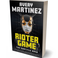 3D view of Premade Science Fiction Book Cover - Tacha