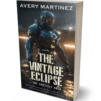 3D view of Outer Space #31280 - Premade Apocalyptica Book Cover