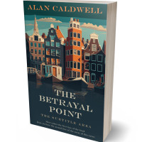 3D view of Premade Literary Fiction Book Cover - Ebony Clay