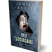 3D view of Premade Horror Book Cover - Ebony Clay