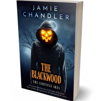 3D view of Premade Horror Book Cover - Vulcan