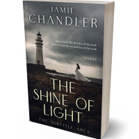 3D view of Premade Mystery & Thriller & Suspense Book Cover - Shark