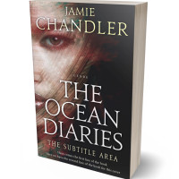 3D view of Premade Mystery & Thriller & Suspense Book Cover - Soft Amber