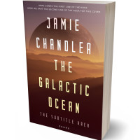 Tablet view of Saddle #31412 - Premade Science Fiction Book Cover