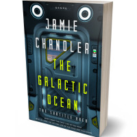 Tablet view of Timber Green #31414 - Premade Science Fiction Book Cover