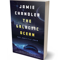 3D view of Premade Science Fiction Book Cover - Mirage