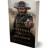 3D view of Premade Action & Adventure Book Cover - Nomad