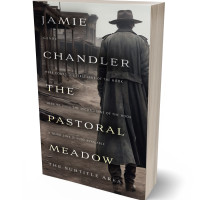 3D view of Premade Western Book Cover - Dune