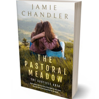 3D view of Premade Teen & Young Adult Book Cover - Black Marlin