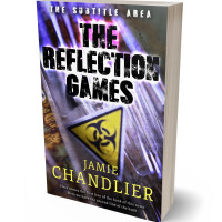 3D view of Premade Apocalyptica Book Cover - Thunder