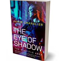 3D view of Premade Science Fiction Book Cover - Ebony