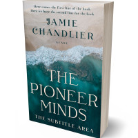 3D view of Premade Nature Book Cover - Cloud