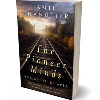 3D view of Premade Literary Fiction Book Cover - Cocoa Brown