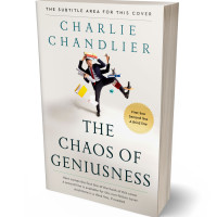 3D view of Premade Business Book Cover - Satin Linen