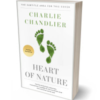 3D view of Premade Science & Nature Book Cover - Moon Mist