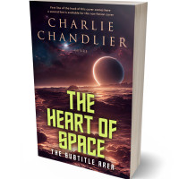 3D view of Premade Science Fiction Book Cover - Gondola