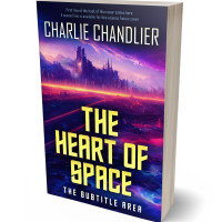 3D view of Premade Science Fiction Book Cover - Calico