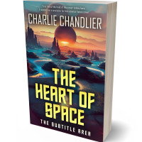 3D view of Premade Science Fiction Book Cover - Rob Roy