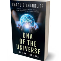 3D view of Premade Science Fiction Book Cover - Powder Ash