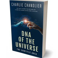 3D view of Premade Science Fiction Book Cover - Tiber