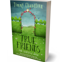 3D view of Premade Fantasy Book Cover - Apple