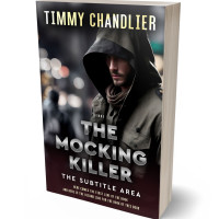 3D view of Premade Mystery & Thriller & Suspense Book Cover - Thunder