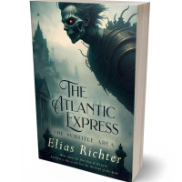 3D view of Premade Fantasy Book Cover - Clay Ash