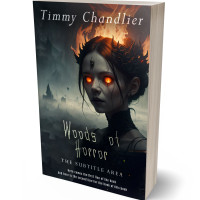 3D view of Premade Fantasy Book Cover - Shark