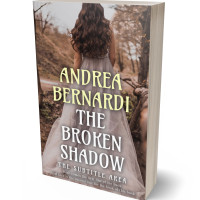 3D view of Premade Fantasy Book Cover - Americano