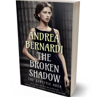 3D view of Premade Mystery & Thriller & Suspense Book Cover - Soft Amber