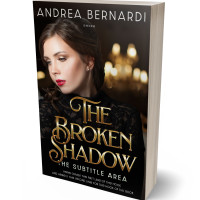 3D view of Premade Abstract Book Cover - Sorrell Brown