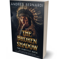 3D view of Premade Historical Book Cover - Shark